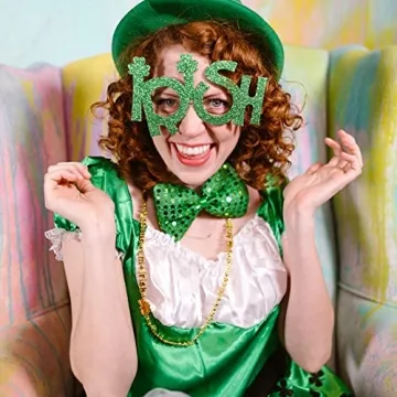 St. Patrick's Day Women's Green Earrings for Celebrations