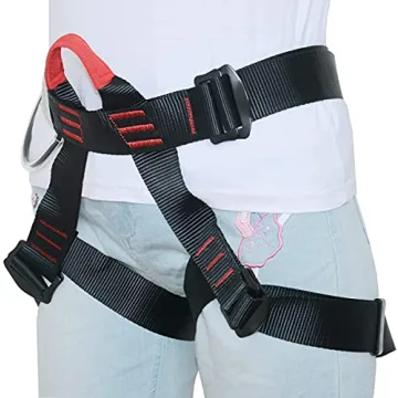HeeJo Climbing Half Body Harness for All Ages and Activities