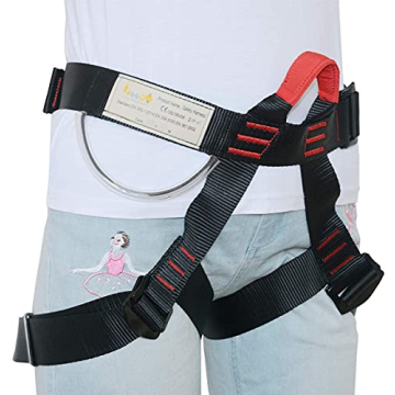 HeeJo Climbing Half Body Harness for All Ages and Activities