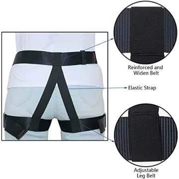 HeeJo Climbing Half Body Harness for All Ages and Activities