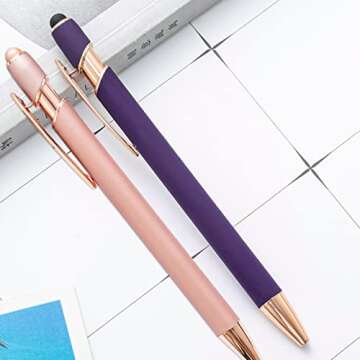 aigHOMnE 2 Piece Weeding Pen Tool for Vinyl Craft, Precision Weeding Pin Pen Pinpen with 2refill Nee...