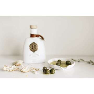 The Governor Limited Edition Extra Virgin Olive Oil - Unfiltered, Cold-Pressed, Early Harvest, Single Origin - Peppery, Robust, Spicy Notes - Packed with Polyphenols, Oleocanthal, Antioxidants, 500ml