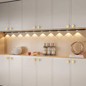 BIGLUFU Brass Drawer Knobs for Elegant Furniture Upgrade