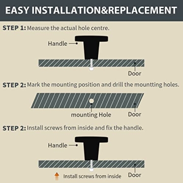 BIGLUFU Brass Drawer Knobs for Elegant Furniture Upgrade