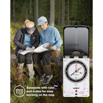 SUUNTO MC-2 G USGS Mirror Compass for Outdoor Navigation
