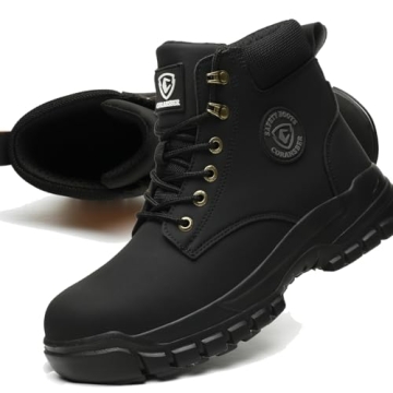 Steel Toe Boots for Men & Women - Lightweight & Safe