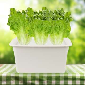 Aunifun Hydroponics Grower Kit - Easy DIY Indoor Gardening