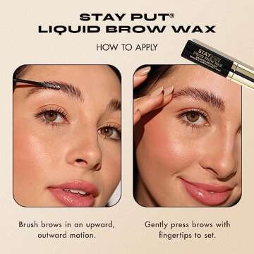 Milani Stay Put Liquid Brow Wax for Glamorous Brows