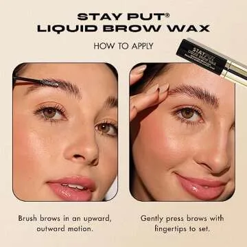 Milani Stay Put Liquid Brow Wax for Glamorous Brows