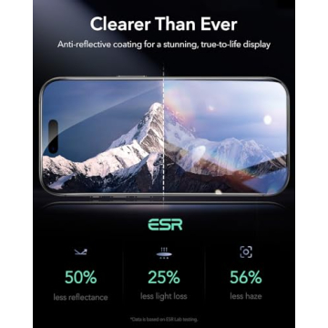 ESR Armorite Ultra-Tough iPhone 17 Pro Max Screen Protector