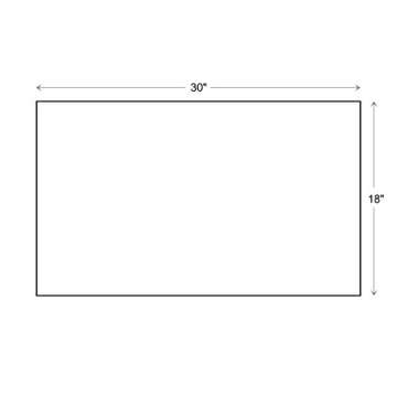 Calloway Mills 152961830D Black Border 18" x 30" Monogram Doormat, (Letter D)