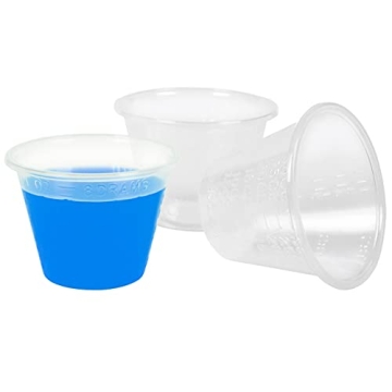 500 Pack Liquid Measuring Cups for Accurate Dosing and Crafts