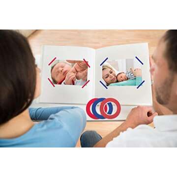 Cridoz 15 Rolls Whiteboard Tape for Art & Organization