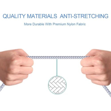 TAKAGI Lightning Cable 3PACK 6FT for iPhone Fast Charging