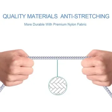 TAKAGI Lightning Cable 3PACK 6FT for iPhone Fast Charging