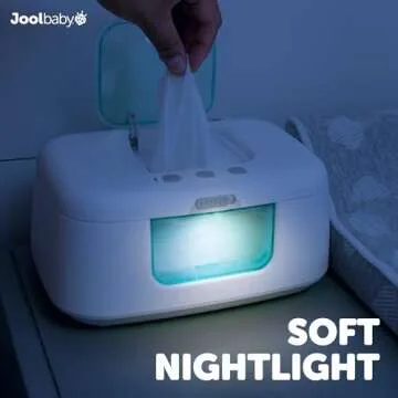 Jool Baby Wipe Warmer & Dispenser with Nightlight
