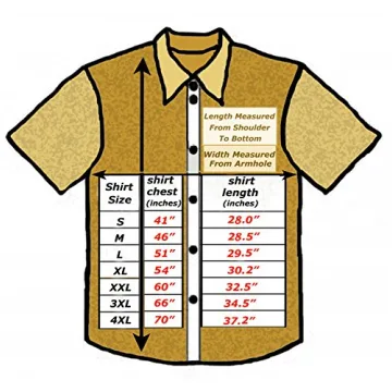 LA LEELA Men's Casual Summer Beach Shirt XXL Navy