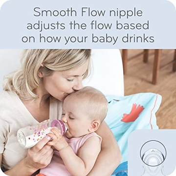 NUK Smooth Flow Anti Colic Baby Bottle Gift Set