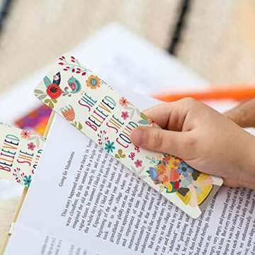 Inspiring Bookmarks for Women & Teens - Motivational Gift