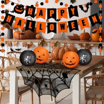 Halloween Decorations Indoor Set - 60 Pcs Spooky