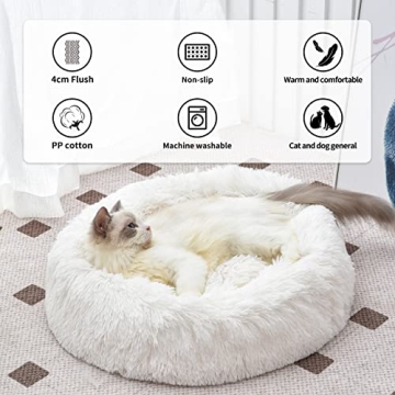Comforting Aalklia Cat Bed - Soft, Washable & Anti-Slip