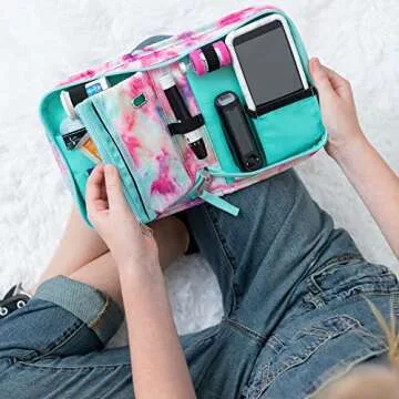 Omnipod Supply Case. Diabetes Supply Bag Made Exclusively for The Omnipod 5, Omnipod Dash or Omnipod PDM. Fits Extra Pod, Test Strips, Insulin, Lancet, and More Diabetic Supplies. (Dream)