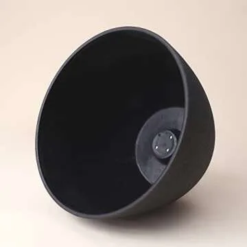 LA JOLIE MUSE Stylish 11.3-Inch Outdoor Planters Set