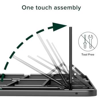 ZINUS SmartBase Heavy Duty Mattress Foundation, 16 Inch Metal Platform Bed Frame, No Box Spring Needed, Sturdy Steel Frame, Underbed Storage, Full