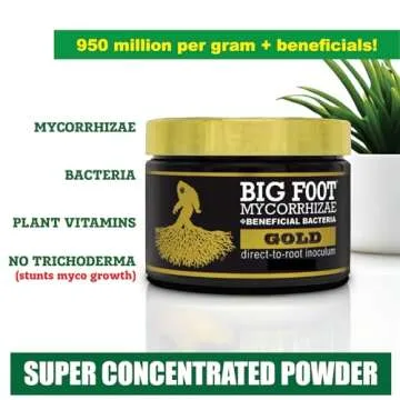Big Foot Gold Mycorrhizal Fungi - 127x Concentrated Plant Boost