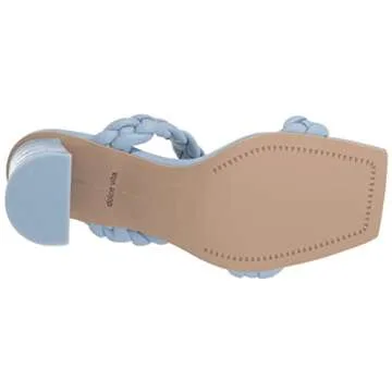 Dolce Vita womens Paily Heeled Sandal, Sky Blue Stella, 8.5 US