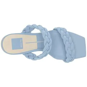 Dolce Vita womens Paily Heeled Sandal, Sky Blue Stella, 8.5 US
