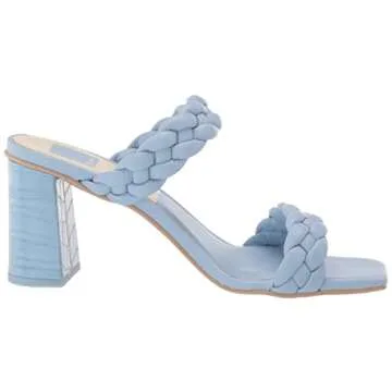 Dolce Vita womens Paily Heeled Sandal, Sky Blue Stella, 8.5 US