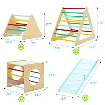 GOME Toddler Indoor Playground for Fun and Learning