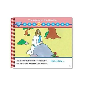 A Little Catholic's First Rosary Book: The Sorrowful Mysteries Bead-by-Bead Picture Prayer Book