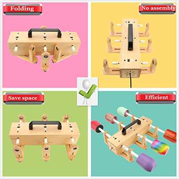 6X Multi Cup Turner for Effortless DIY Tumblers