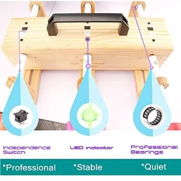 6X Multi Cup Turner for Effortless DIY Tumblers