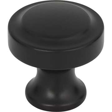 Warm Brass Cabinet Knob for Home | Atlas A300-WB