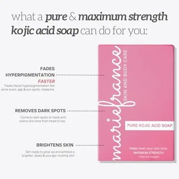 Brighten Skin with Maximum Strength Kojic Acid Soap