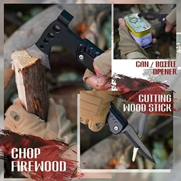 VEITORLD Compact Multitool Hatchet for Men, Gift Idea