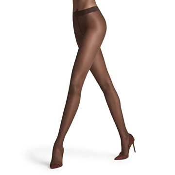 FALKE Women's Pure Matt 20 Denier Tights, Matte Hosiery, Casual or Dress Clothing, Fine Sheer Transparent, Nylon, Brown (Brenda 5179), M, 1 Pair