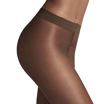 FALKE Women's Pure Matt 20 Denier Tights, Matte Hosiery, Casual or Dress Clothing, Fine Sheer Transparent, Nylon, Brown (Brenda 5179), M, 1 Pair