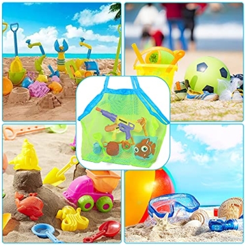 REEMTOO Large Mesh Beach Bag - Perfect for All Beach Gear