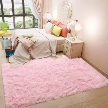 Ultra Soft Pink Rug for Cozy Spaces and Gifts