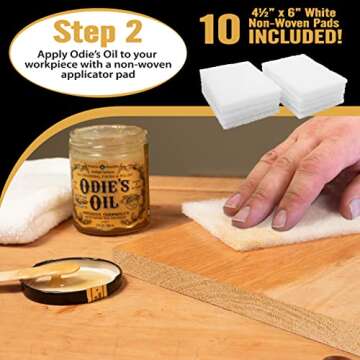 Buy ODIE'S Oil Starter Kit for Beautiful Wood Finishes
