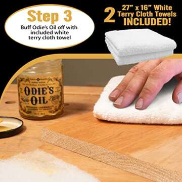 Buy ODIE'S Oil Starter Kit for Beautiful Wood Finishes