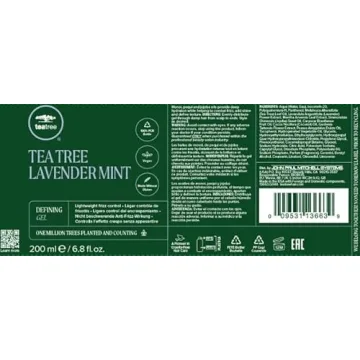 Tea Tree Lavender Mint Defining Gel for Curls