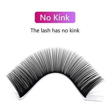 Premium FADLASH 0.15 J Curl Eyelash Extensions Tray