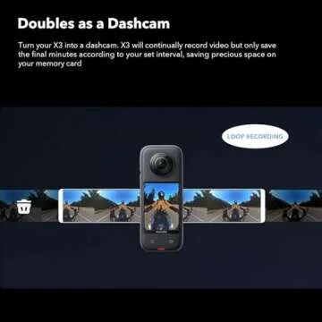 Insta360 X3 Waterproof 360 Action Camera Adventure Ready