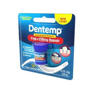 Dentemp Maximum Strength Repair for Lost Fillings and Loose Caps - Pack of 6