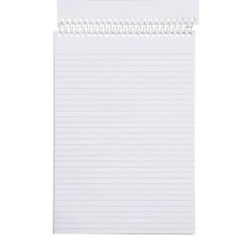 Mintra Office Steno Books - (Pastel 8PK - Lavender, Sage, Salmon, Spring Pink) - Narrow Ruled Paper, 6" x 9", 100 sheets for Writing Notes in School, University, College, Work, Office